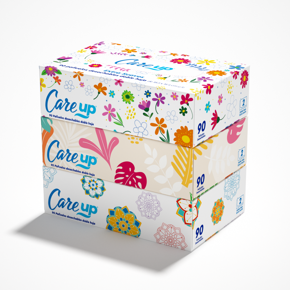 Pañuelos Doble Hoja Desechables 3 x 90U