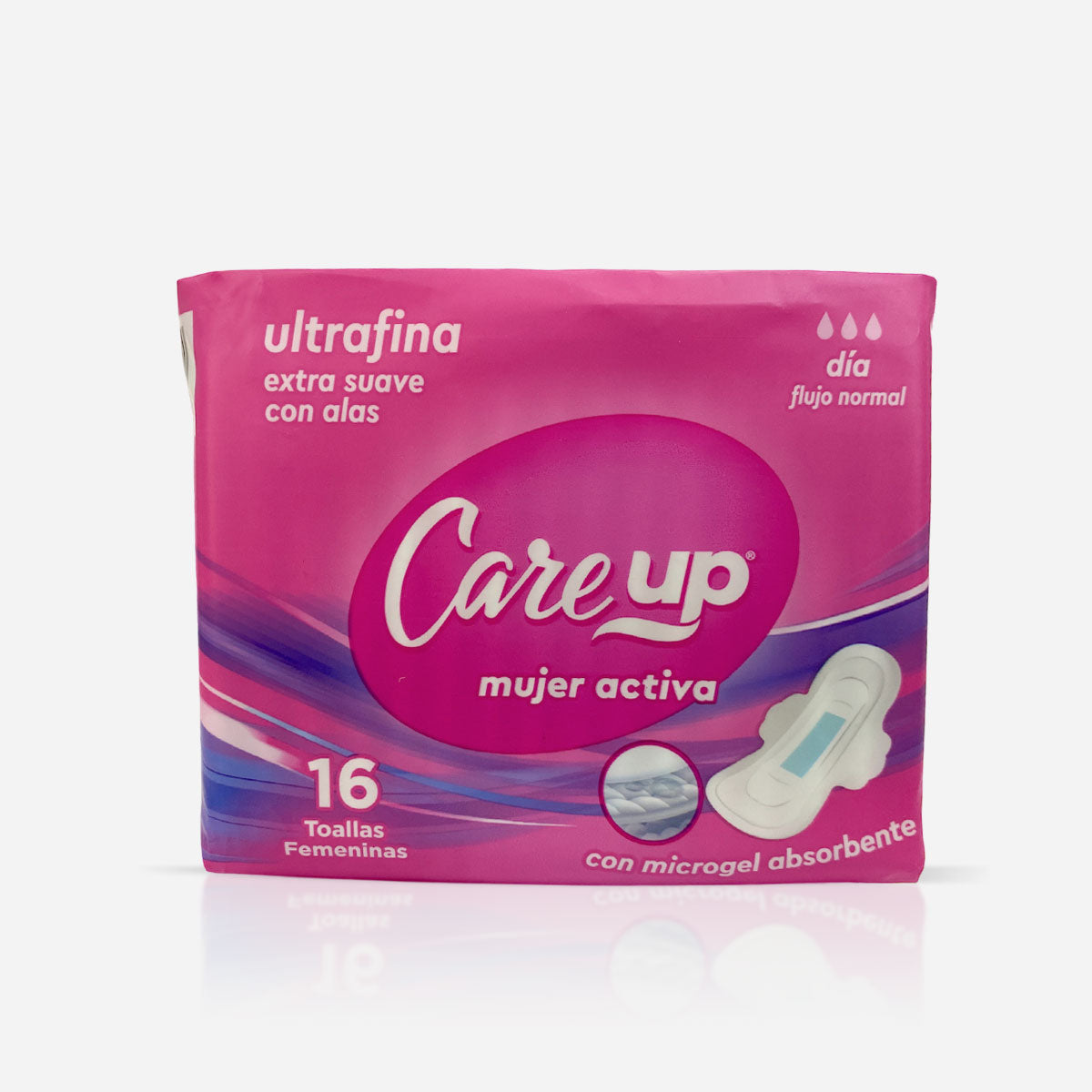 Toallitas femeninas extra suaves 16 unidades Care Up