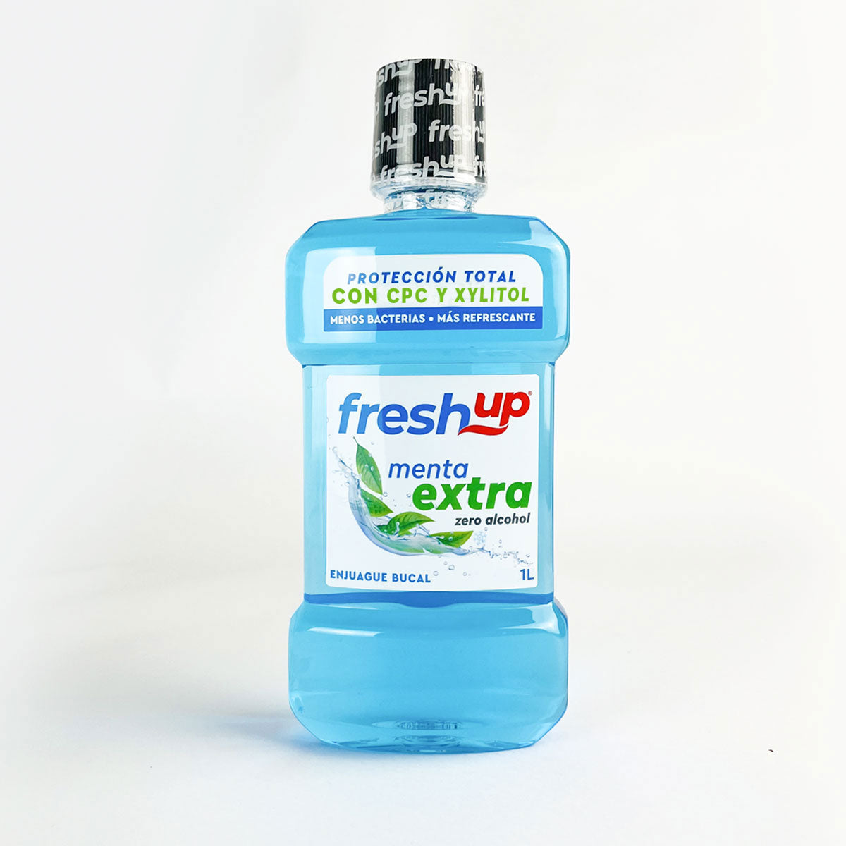 Enjuague bucal adultos de menta 1L Fresh Up