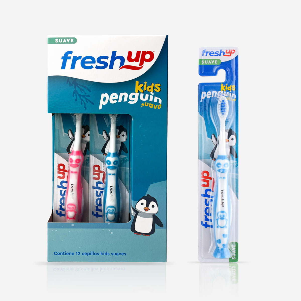Cepillo Dental Infantil Pingüin (3 a 6 años)