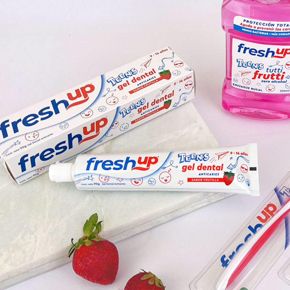 Gel dental teens anticaries Fresh Up