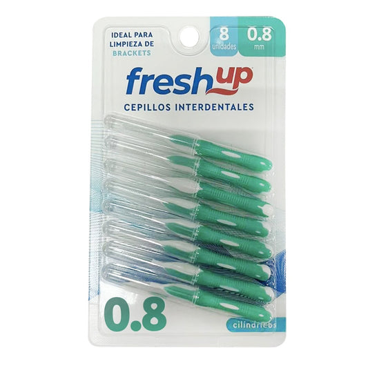 Cepillos interdentales 0.8 Fresh Up 8 unidades